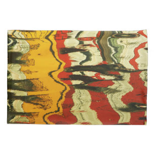 Fronha de almofada do abstrato da reflexão de