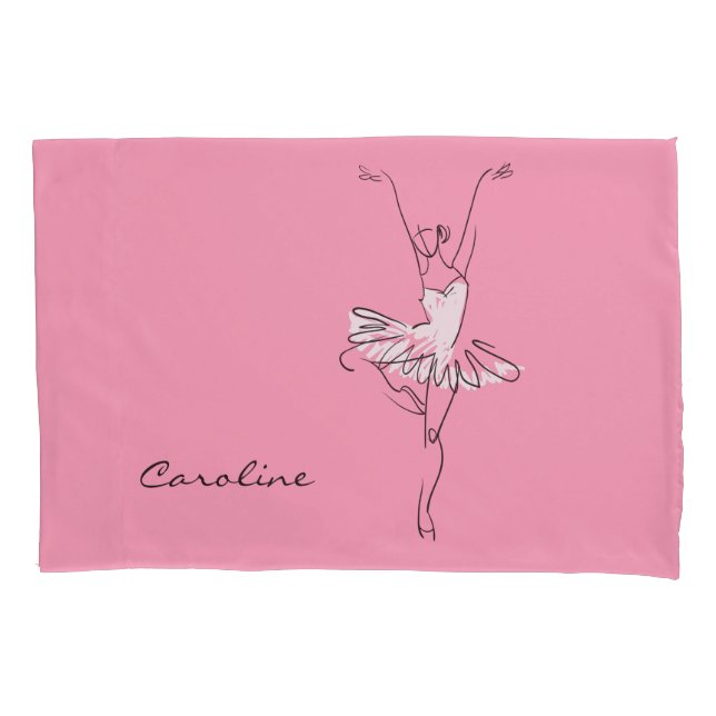 Fronha de almofada feitas sob encomenda do nome & (Frente)