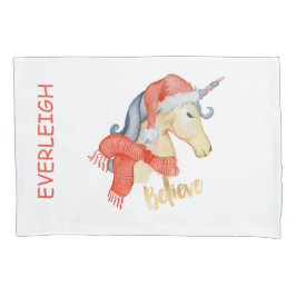 Fronha de almofada personalizada do Natal das