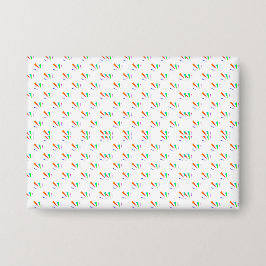 Front and back view of a white envelope 