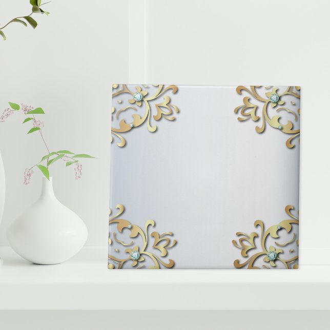 Fronteira de Filigrana Barroca com Ornamentado Dou (Criador carregado)