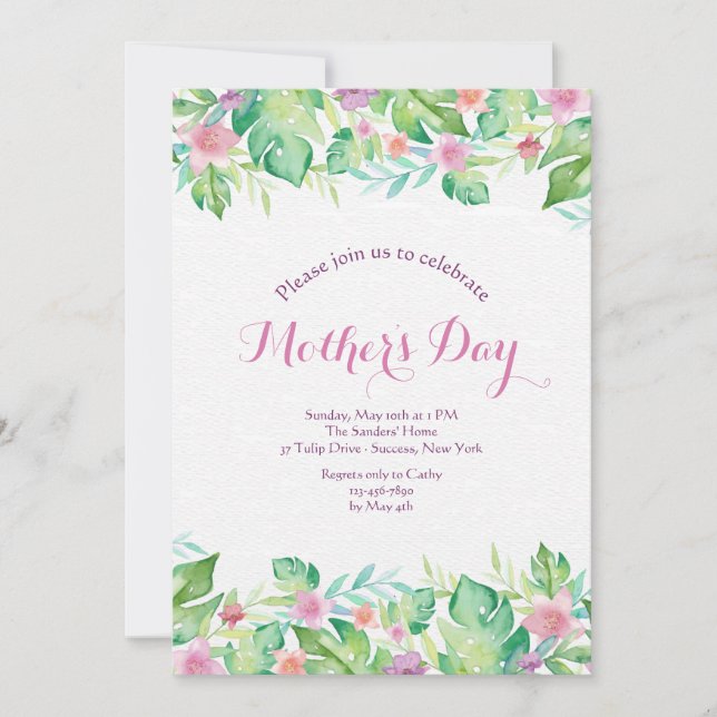 Fronteiras no Convite Bloom (Frente)