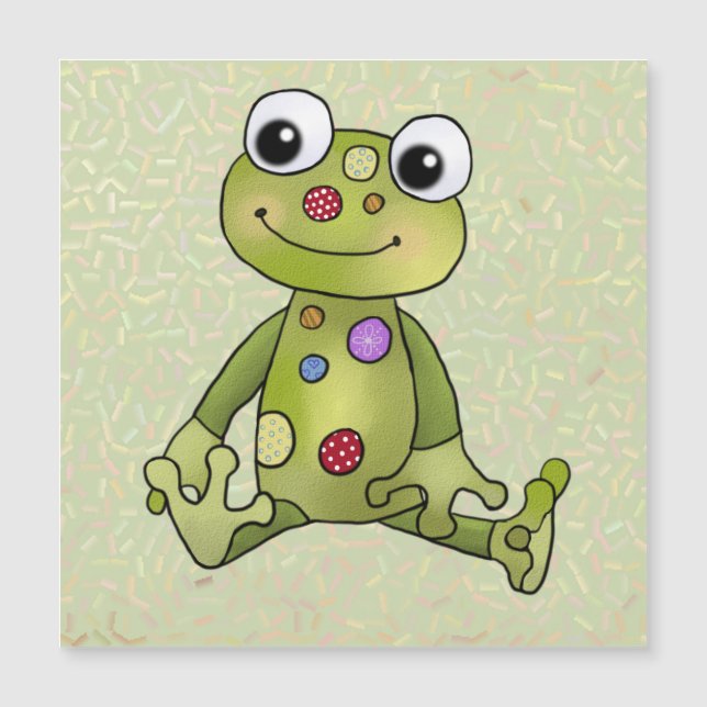 Frosch mit Punkten (Frente)