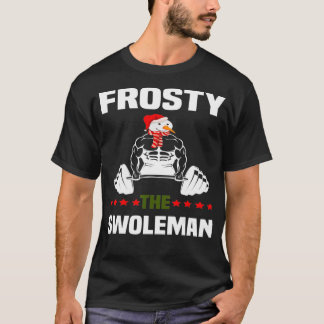 Frosty, o suéter de Natal Swoleman, Engraçado Snow