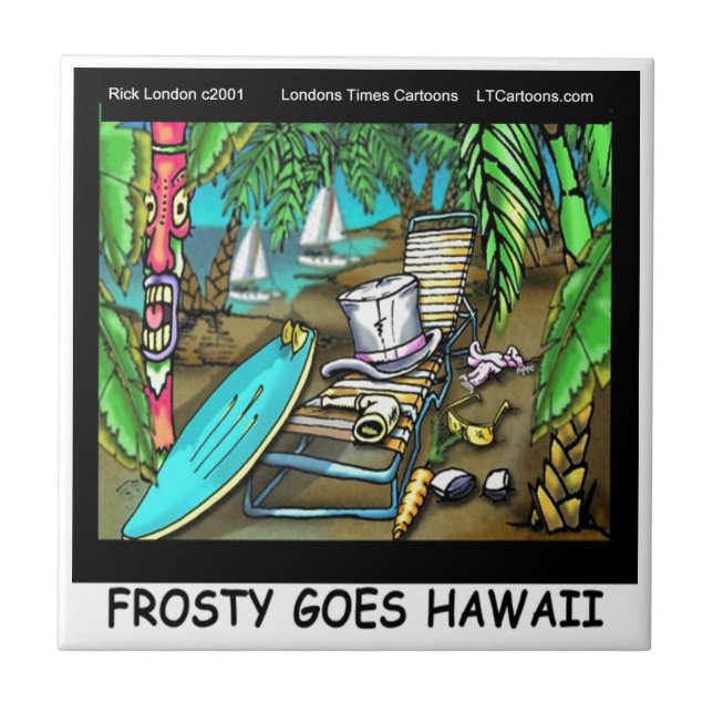 Frosty Vai para o Havaí Natal Divertido (Frente)