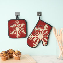 Frozen Cherry Snowflake – Winter Magic Design