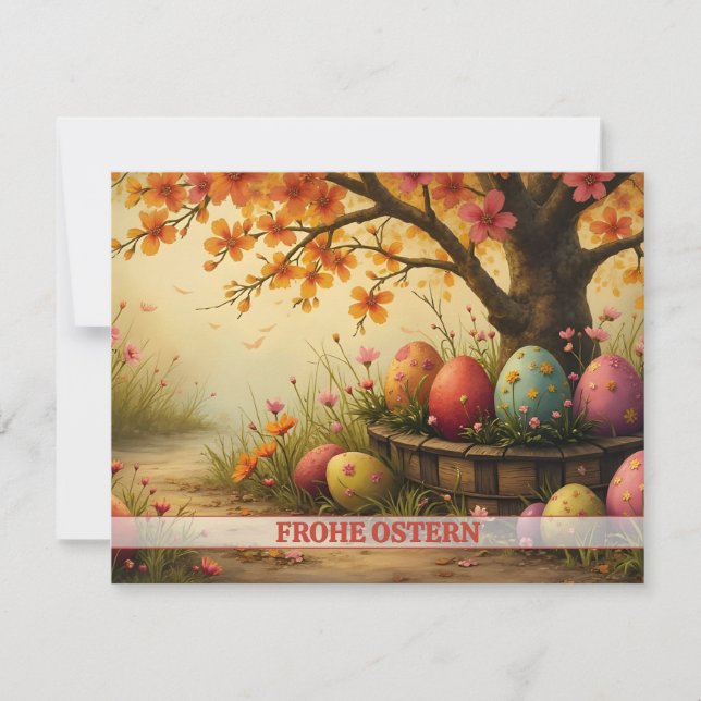 Frühlingsblütenzauber mit Ostereierpracht (Frente)