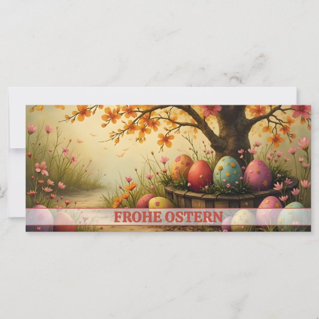 Frühlingsblütenzauber mit Ostereierpracht (Frente)