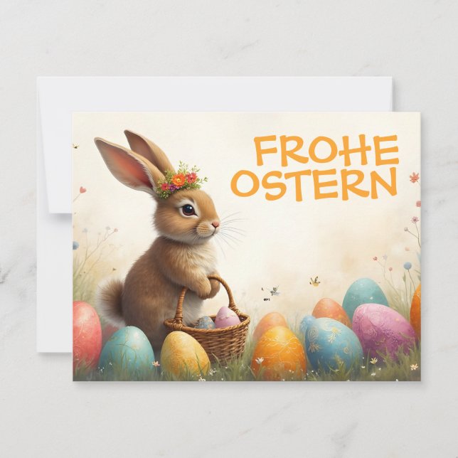 Frühlingsgrüß vom Osterhasen (Frente)