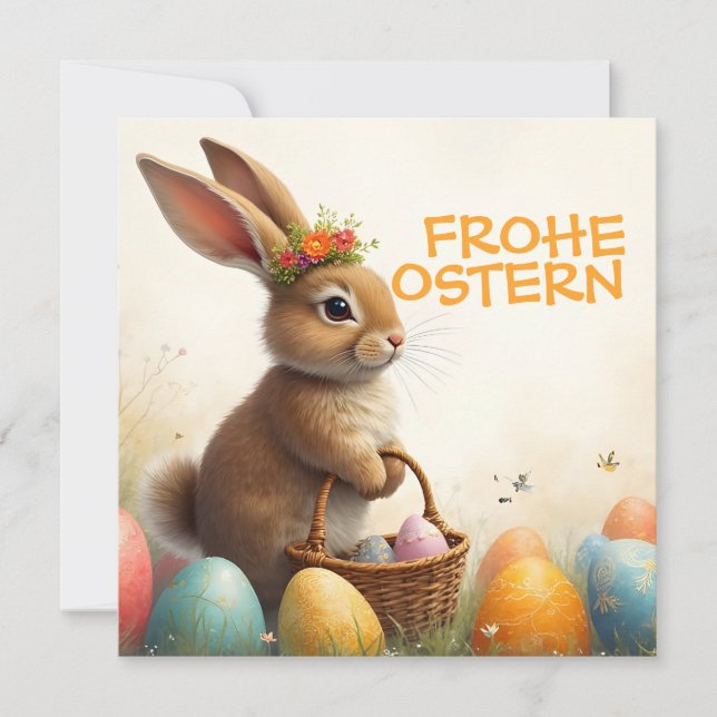 Frühlingsgrüß vom Osterhasen (Frente)