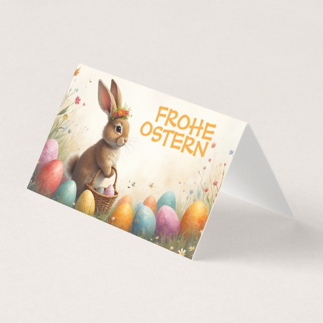 Frühlingsgrüß vom Osterhasen (Frente)