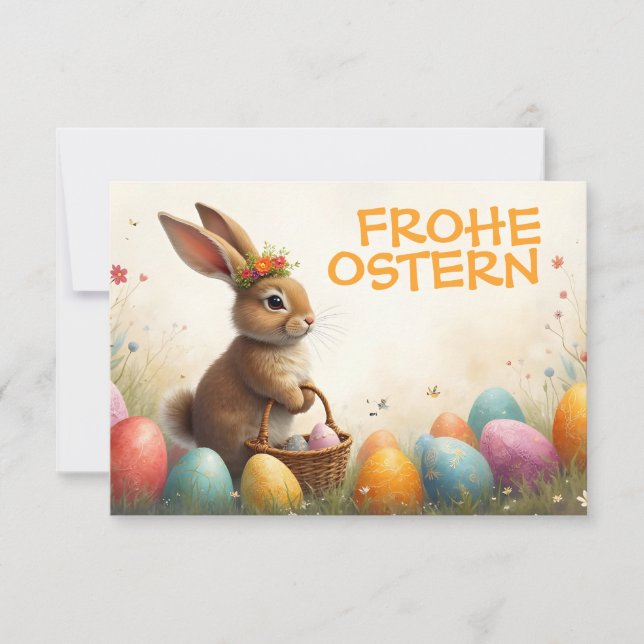 Frühlingsgrüß vom Osterhasen (Frente)