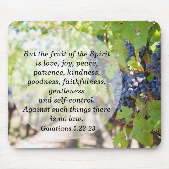 Fruit of the Spirit Mousepad (Frente)
