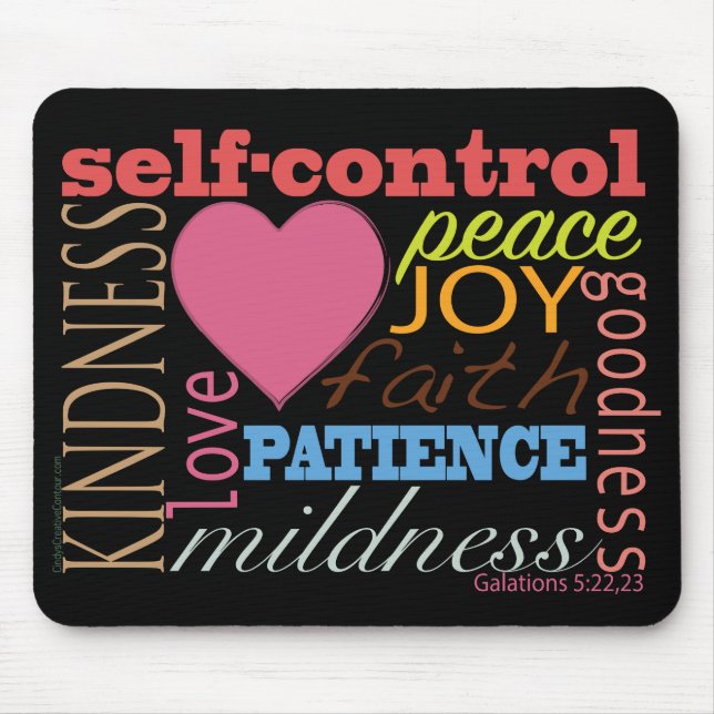 Fruitage do espírito Mousepad (Frente)