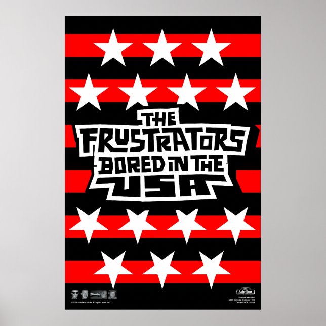 Frustradores Bandeiras Poster (Frente)