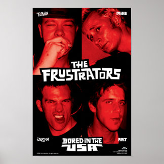 Frustradores Bordados na Poster dos EUA