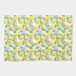 Fruta Amarela-limão Cozinha Bath Toalha
