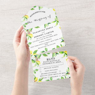 Fruta cítrica Jardim Exótico Casamento Amarelo Lim