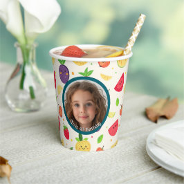 Fruta com tema Foto personalizada e nome