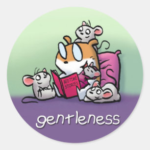Fruta da etiqueta do espírito (Gentleness)