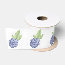 Fruta de amora azul