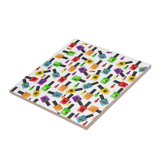 Fruta de Azulejo cerâmica Sal Polonês (Lateral)