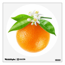 Fruta de laranja e flores