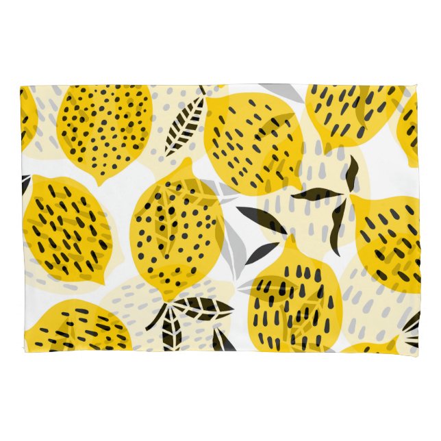Fruta de limão: vintage com design. (Frente)