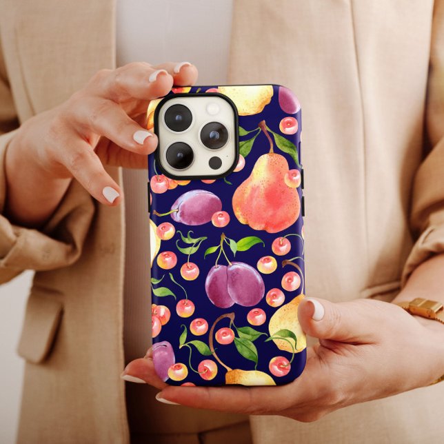 Fruta de Uvas Roxas | iPhone 14 Case-Mate (Criador carregado)