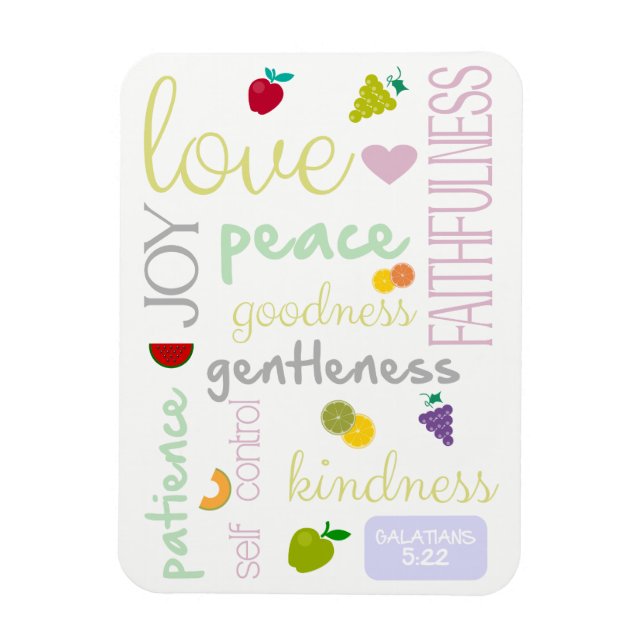 Fruta do ímã cristão Espírito Santo (Vertical)