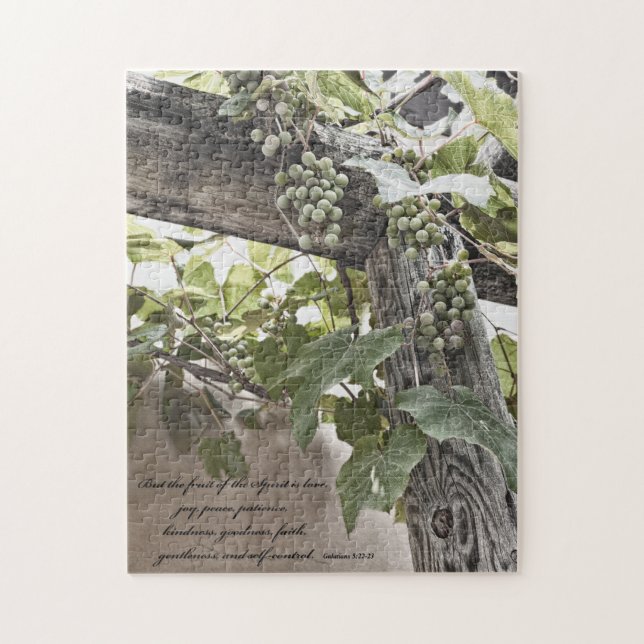 Fruta do quebra-cabeça da serra do gabarito do (Vertical)