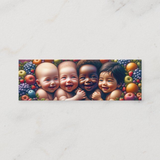 Fruta do Womb - Salm 127:3 - Mini Box dos Cartões  (Frente)