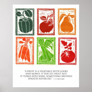 Fruta e Veggie poster