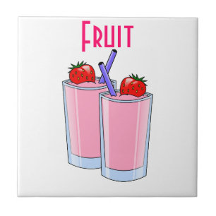Fruta Suave Suavizada Sessert Morango Destino