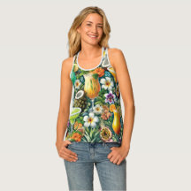 Fruta tropical e Design floral para mulheres