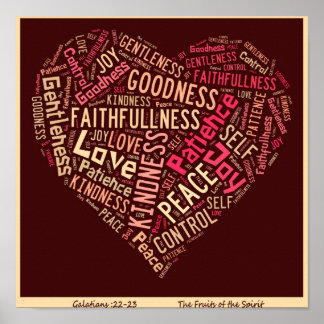 Frutas da Espírito Poster