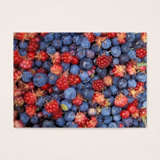 Frutas de Berries Selvagens do Alaska (Frente)