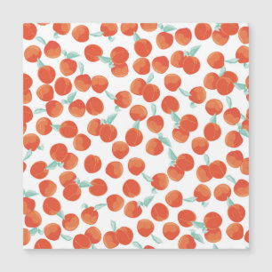 Frutas de pêssego sem costura, padrão de verão.