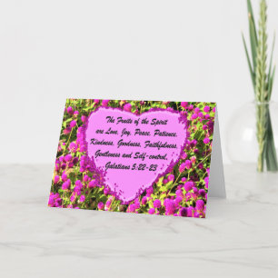 Frutas FLORAIS DE TINTA DO CARTÃO DE VERTÊNCIA ESP