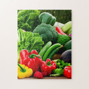 Frutas orgânicas e Quebra-cabeça de serra