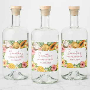 Frutas Tropicais Coco Casamento Havaiano