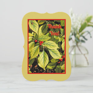 FRUTAS VERMELHAS BRILHANTES EM FOLHAS DE COR CHART