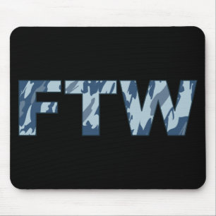 FTW Camo ártico Mousepad