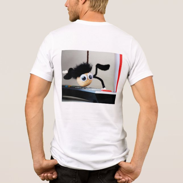 Fubby hangend als de scene van Tom Cruise. (Verso)