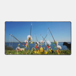 Fubby's actief met het hengelspel.