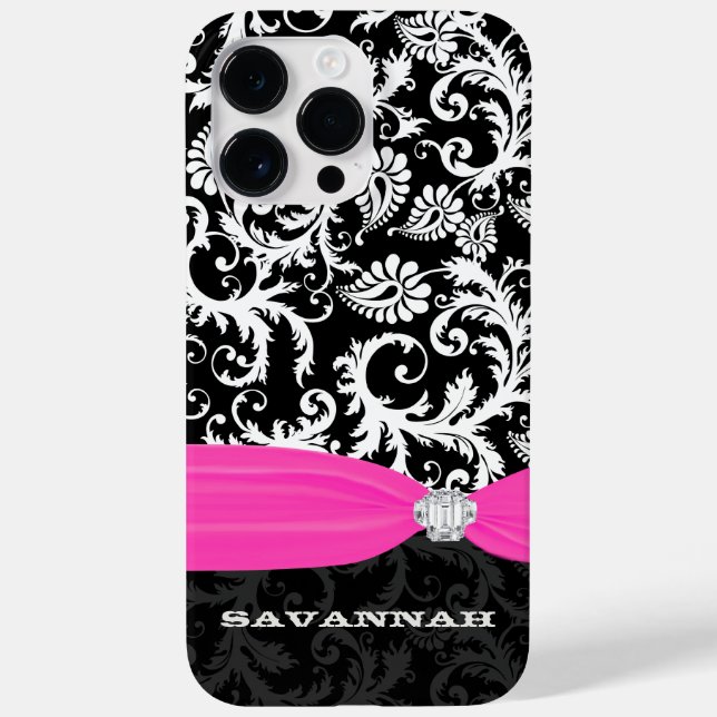 Fuchsi branco, qualquer cristal impresso com Damas (Verso)