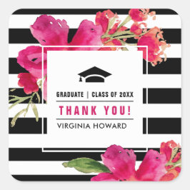 Fuchsia | Adesivos de graduação de padrão de distr