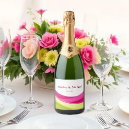 Fuchsia and Lime Green