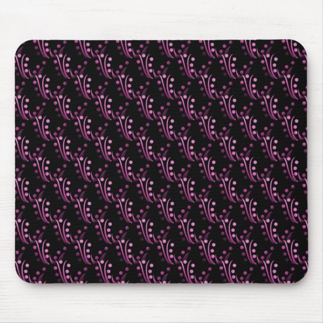 Fuchsia Luxuriosa Glam Mousepad (Frente)