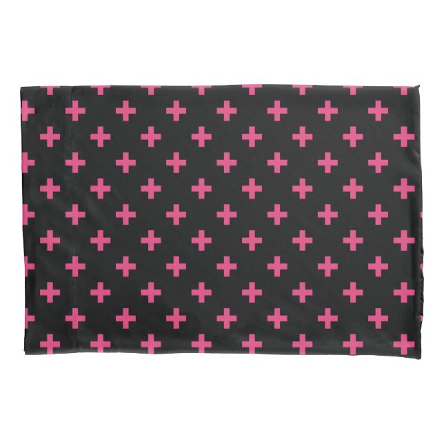 Fuchsia polka cruza a preto (Frente)